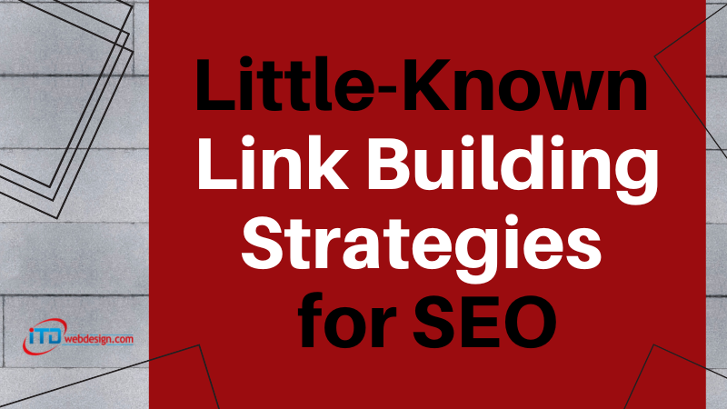 Link Building Strategies - 19 Little-Known Link Building Strategies for SEO